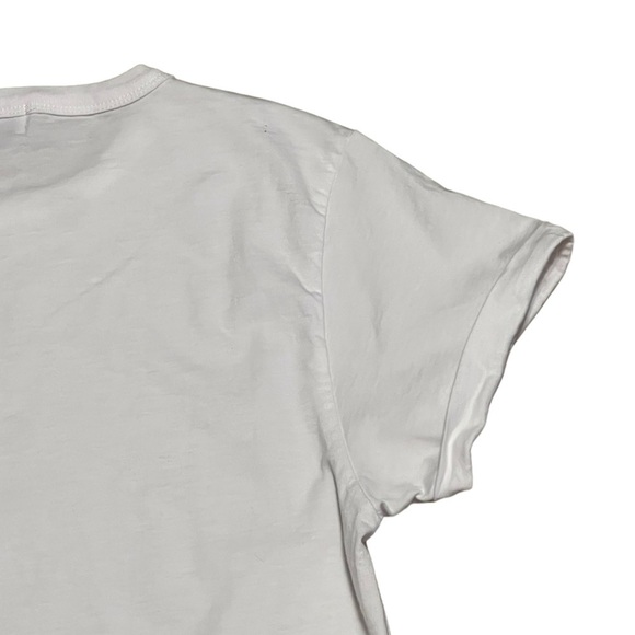 Maison Labiche Paris white crew neck cayman paradise t-shirt Made in Portugal - Picture 6 of 9
